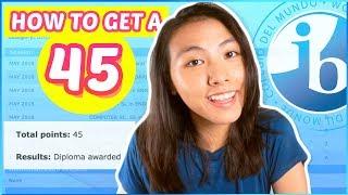 HOW I GOT 45 POINTS IN IB! Tips & Tricks to get an IB DIPLOMA | Katie Tracy