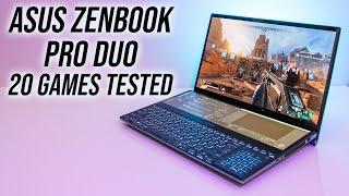 Dual Screen Gaming? ASUS ZenBook Pro Duo Laptop Benchmarks