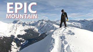 EPIC MOUNTAIN TOP SNOWBOARDING IN MORZINE, FRANCE