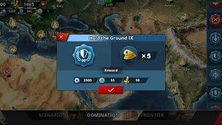 World Conqueror 4 | Hold the Ground 5-6-7-8 | One Generals | #wc4