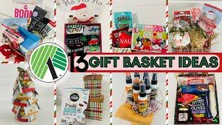 13 Dollar Tree DIY Last Minute Christmas Gift Basket Ideas