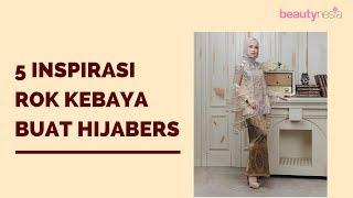 Intip 5 Inspirasi Model Rok Kebaya Hijabers - Beautynesia Fashion
