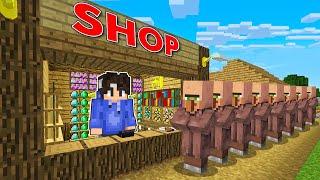 Opening a DIAMOND STORE in Minecraft