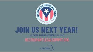 Restaurant Legal Summit