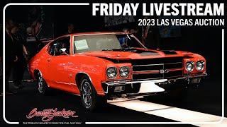 2023 LAS VEGAS BARRETT-JACKSON "All the cars, all the time" LIVESTREAM - Friday, June 23, 2023