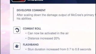 When mcree gets buff