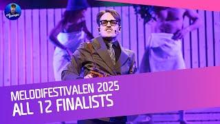  Melodifestivalen 2025: All 12 Finalists