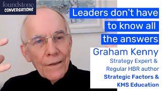 Dr. Graham Kenny - Strategy Expert & Regular Harvard Business Review Author (Full)