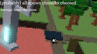 ALL FTC Spawn Chomiks cheesed.