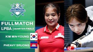 FULL MATCH: Pheavy SRUONG vs Min-young KIM | LPBA R8 | NH NonghyupCard PBA-LPBA Championship 24-25