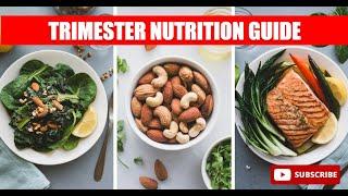 "Trimester-by-Trimester Pregnancy Diet Tips from a Dietitian" @nutrivision728