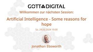 GOTTDIGITAL Konferenz 2024 - Keynote 2 "Artificial Intelligence"