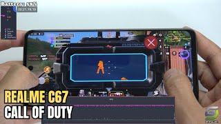 Realme C67 test game Call of Duty Mobile