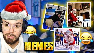 Reacciones EPICAS a los Memes Navideños Más Graciosos