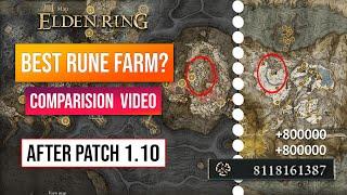 Two Best Rune Farms In Elden Ring! After Patch 1.10! Level Up Fast!