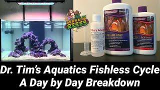 Dr. Tim’s Aquatics Fishless Cycle: A day by day breakdown