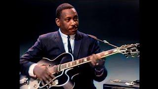 Wes Montgomery, TV show in Brussels, Belgium, april 4th, 1965 (colorized)