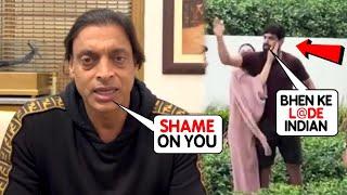 Shoaib Akhtar's reaction on Haris Rauf's huge fight with Indians while roaming his with wife in USA