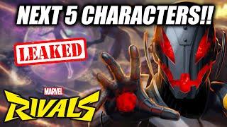 THE NEXT CHARACTERS LEAKED! Marvel Rivals Leaks and New Characters Info for January 2025!