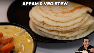 How to Cook Kerala Appam Recipe and Veg Stew Recipe | Easy Cooking Recipe | Chef Ajay Chopra