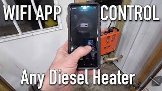 Add WIFI App Remote Control To Any Diesel Heater EASY Broadlink RM4 Pro