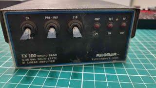 Bench Test - Palomar TX-100 Ham Radio (CB) Amplifier