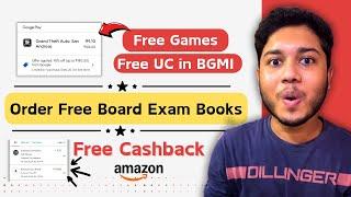 Get 95% Off on BGMI UC & Games | Free Oswaal Books | Amazon Add Money Loot