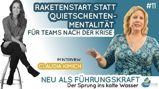 Neu als Führungskraft I RAKETENSTART STATT QUIETSCHEENTENMENTALITÄT I Interview mit Claudia Kimich