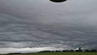 Strange weird clouds | Undulatus asperitas cloud 2022 | ontario