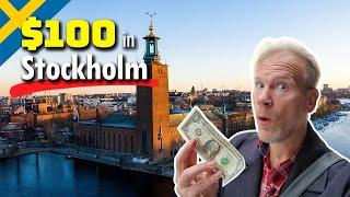 What Can $100 Get in Stockholm? | Sweden AFTER Inflation