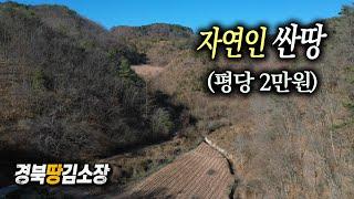 경북땅김소장[매번823번] 자연인땅 평당2만원