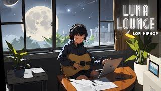 LUNA LOUNGE | Relaxing lofi music | study, work, coding | 2 hour lofi hiphop mix | chill beats