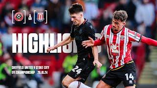 City's unbeaten run comes to an end | Sheffield United 2-0 Stoke City | Highlights