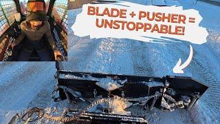 Hydraulic Snow Blade Pusher Attachment: Quick Start Guide