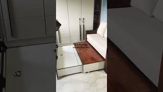 Wooden Sofa cum Bed with Storage#video #viral#instareels #fbreels #wood #shorts #viralshort