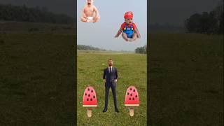 Flying crying babies catching vs dog, hen & part 3- Funny vfx magic