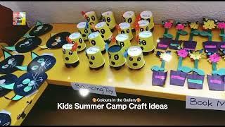 Kids Summer Camp Craft Ideas|Summer Camp Activities|Easy Crafts for Children|Kids Art & Craft Ideas