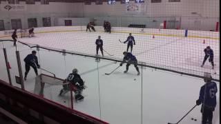 Adam Werner in Colorado Avalanche camp