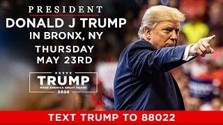 LIVE: President Trump in Bronx, NY