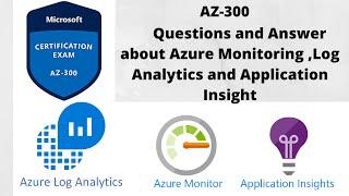 AZ-300 |Question ans Answer about Azure Monitor,Log Analytics and  Application Insight | Part-4