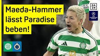 Kracher-Tor gleicht Abwehr-Bock aus: Celtic Glasgow - Club Brügge | UEFA Champions League | DAZN