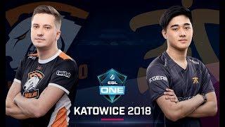 Dota 2 - Virtus.pro vs. Fnatic - Game 1 - Semifinal - ESL One Katowice Major 2018