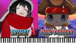I CHANGED HIS LIFE! VRChat | Piano Duuuude
