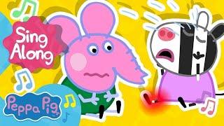 Oopsie Daisy! Baby Zuzu Gets a Boo Boo  Sing Along  Peppa Pig Nursery Rhymes & Kids Songs