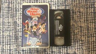 Opening To Mickey’s House Of Villains 2002 VHS (Halloween Edition)