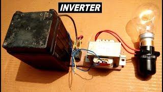 Simplest Inverter Ever 12V to 220V AC - dc to ac converter diy