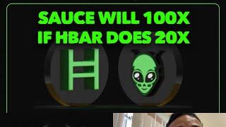 Saucerswap CRYPTO TOKEN or SAUCE  will 100x! Yes if HBAR 10x or 20x SAUCE will 30x to 100x!!