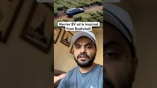 Finally a good car ad! #harrierev #tataev #baahubali