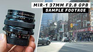 You Need This Vintage Lens! Mir-1 37mm f2.8 - Sample Footage