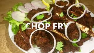 Quick And Easy Mutton Chop Fry Recipe